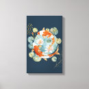 Recherche de koi japonais art Bleu