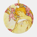 Recherche de mucha vintage ornements Nouveau d'art