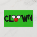 Recherche de clown cartes visite Parti
