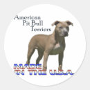 Recherche de terrier pitbull américain autocollants Taureau