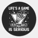 Recherche de tennis humour autocollants Humour de badminton
