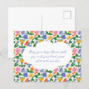 Recherche de motif graphique cartes postales Floral