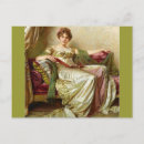 Recherche de femmes célèbres vœux cartes Vintage