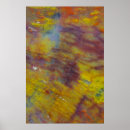 Recherche de fossiles posters Orange