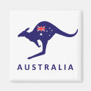 Recherche de kangourou magnets Drapeau