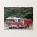 Recherche de camions pompiers puzzles Camion de pompiers