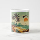 Recherche de avion vintage tasses Plage