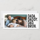 Recherche de dada vœux cartes Dada papa papa bruh