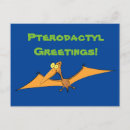 Recherche de dinosaure heureux cartes postales Pour enfants