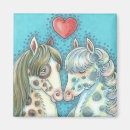 Recherche de horse carrés magnets Poney