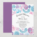 Recherche de motif bohème invitations Rose