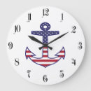 Recherche de drapeau américain rond horloges Fête de l'indépendance