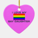 Recherche de drapeau en forme de coeur ornements Lesbienne