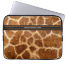Recherche de girafes ordinateurs portables protections Motif