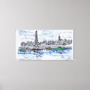 Recherche de aquarelle urbaine toiles Dessin