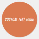 Recherche de solid orange autocollants Simple