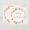 Recherche de bridesmaids bridal shower invitations Floral