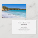 Recherche de bleu exotique cartes visite Turquoise