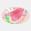 Recherche de dessin de pastèque autocollants Fruit