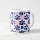 Recherche de motif paon tasses Arrière plan
