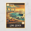 Recherche de long beach cartes postales Vintage