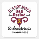 Recherche de endometriose autocollants Sensibilisation