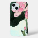 Recherche de fleur de lotus iphone coques Rose