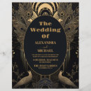 Recherche de paon mariage invitations Glamour