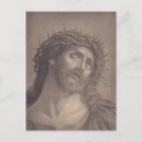 Recherche de visage du christ cartes postales Carénage
