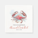 Recherche de crab serviettes Fête d'été