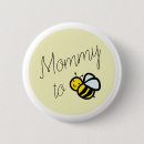 Recherche de abeille mignonne badges Bientôt maman