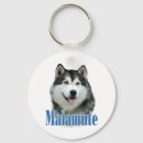 Recherche de malamute porteclés Malamute en alaskan