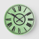 Recherche de nombres verts horloges Verte
