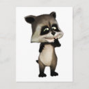 Recherche de raccoon cartes postales Mignon