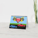 Recherche de race car remerciements cartes Pour enfants