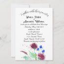 Recherche de chardons invitations Simple