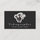 Recherche de videographers cartes visite Studio