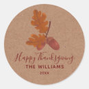 Recherche de acorn autocollants Feuilles d'automne