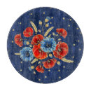 Recherche de coquelicot dessous de verres Bleu