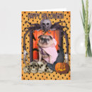 Recherche de costume cartes halloween Animaux