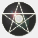 Recherche de pentagrammes autocollants Magique