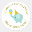 Recherche de éléphant heureux autocollants Animaux