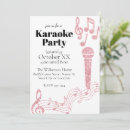 Recherche de karaoke night invitations Microphone