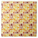 Recherche de motif des années 1950 carreaux Orange