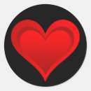 Recherche de gradients autocollants Coeur
