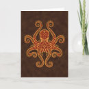 Recherche de octopus vœux cartes Aquatique