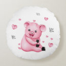 Recherche de porc coussins Blanc