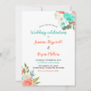 Recherche de menthe pêche mariage invitations Chic