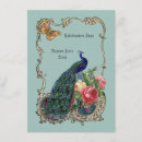 Recherche de de paon invitations Vintage