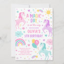 Recherche de unicorn party invitations Fête de la licorne